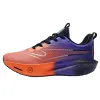 Orange and purple gradient color running shoes, breathable, shock-absorbing and lightweight sports shoes Application Scenario